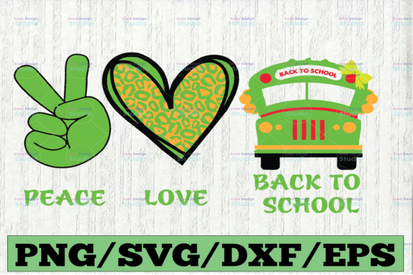 Back to School Bus Design Assets for Creators