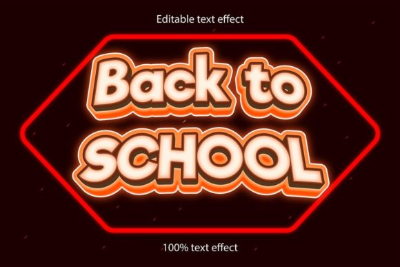 Back to School Editable Text Effect 3D: A Complete Guide to the Emboss Cartoon Neon Style for Adobe Illustrator