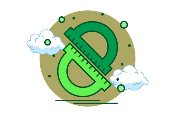 Back to School Ruler Arc Circle Cloud Design Ideas