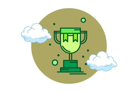 Elevate Your Seasonal Projects with the Back to School Trophy Circle Cloud Design Bundle