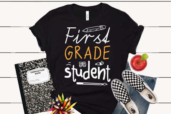 First Grade Student Back to School Shirt: A Versatile Design for Memorable First-Day Moments
