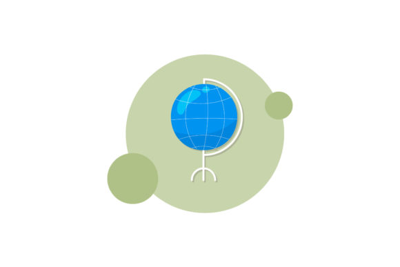 Globe Back to School: Versatile Vector Graphics for Every Creative Project