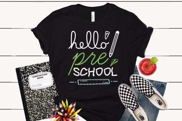 Hello Pre School Back to School T-Shirt: The Ultimate Design for Your Print-on-Demand Business