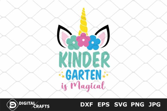 Kindergarten Is Magical: Back to School Design Assets