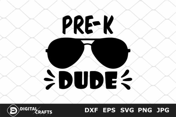 Pre-k Dude, Back to School SVG: A Practical Look at Digital Craft Files for Preschool-Themed Projects