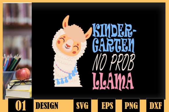 Prob-llama Back to School Designs for Creators