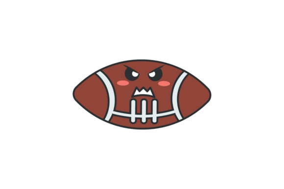 Rugby Back to School Kawaii Vector: A Versatile Design Resource for Creative Projects