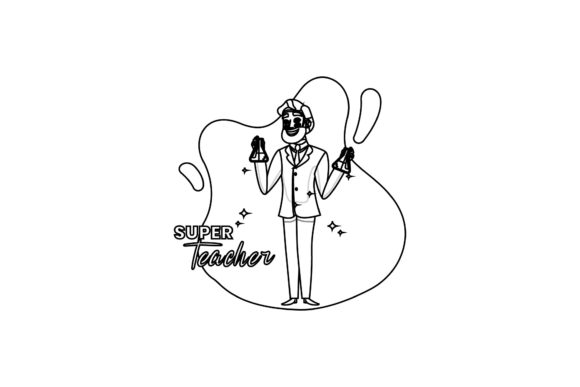 Teacher Back to School Outline: Digital Design Files for Creative Projects