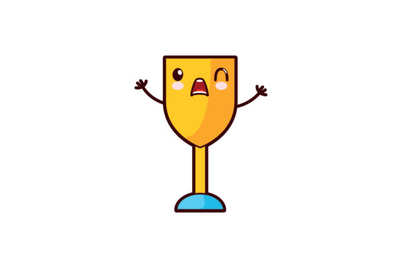Trophy Back to School Kawaii Vector: A Practical Resource for Design Projects